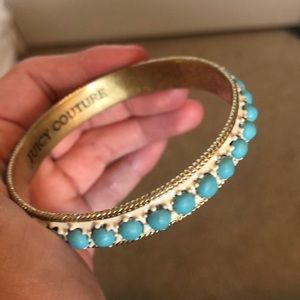 Juicy Couture Jewelry - Juicy Couture blue and white bangle Juicy Couture Jewelry - Juicy Couture blue and white bangle